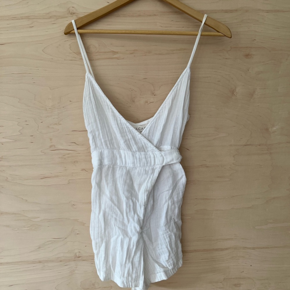 Acacia Swimwear White Jumpsuit